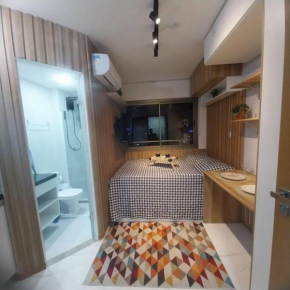 Studio aconchegante em frente a praia